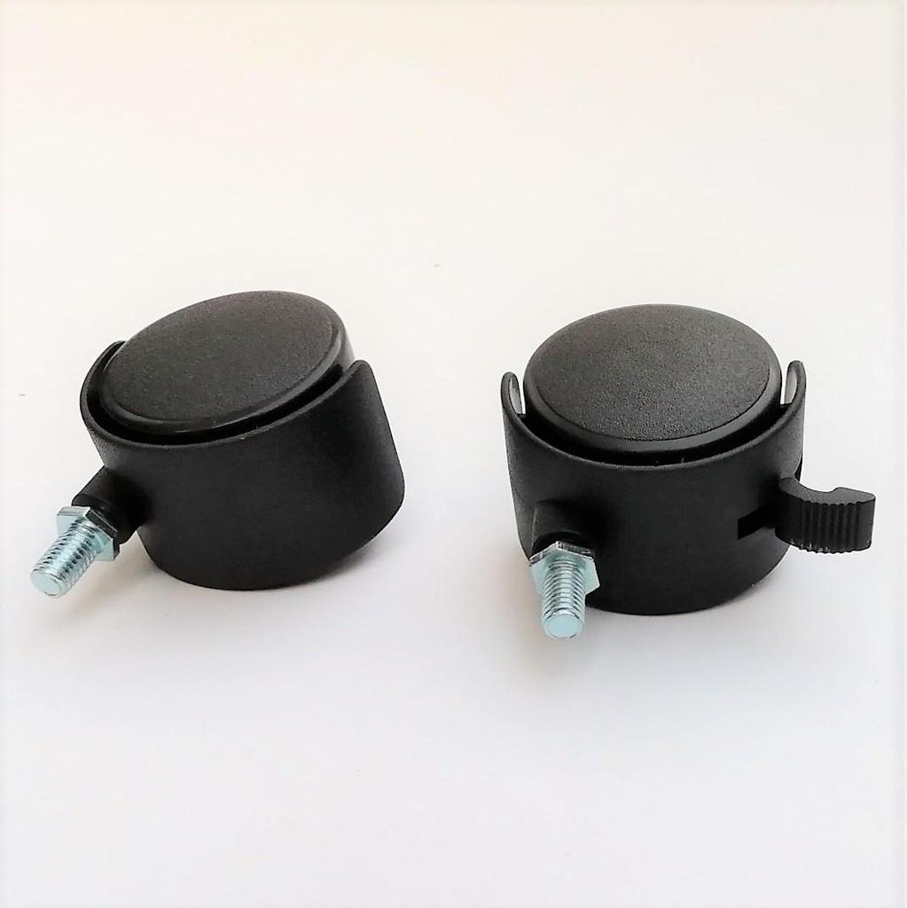 Universal Caster Wheel for Wheelchairs, Chairs, and Furniture 