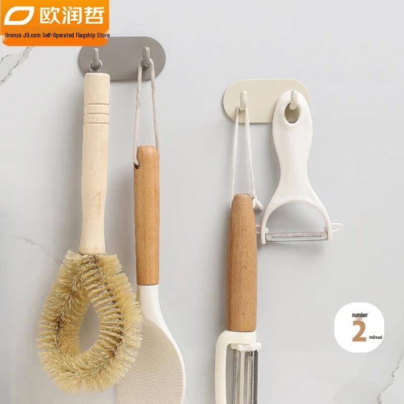 Orion Punch-Free Adhesive Wall Hooks