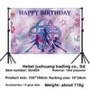 Theme Birthday Background Cloth Anime Cartoon Children's Birthday Party Decorative Props Photography Photo Screen