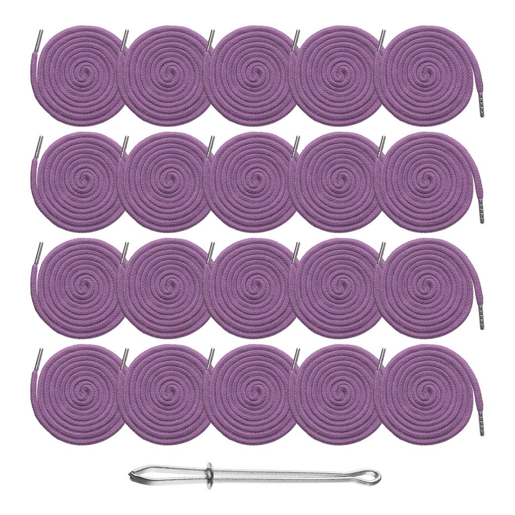 Uxcell 20pcs Trouser Waist Drawstring for Women Men Sports Pants Drawstring Cords Belt Rope String Sweater Hat Round Rope DIY