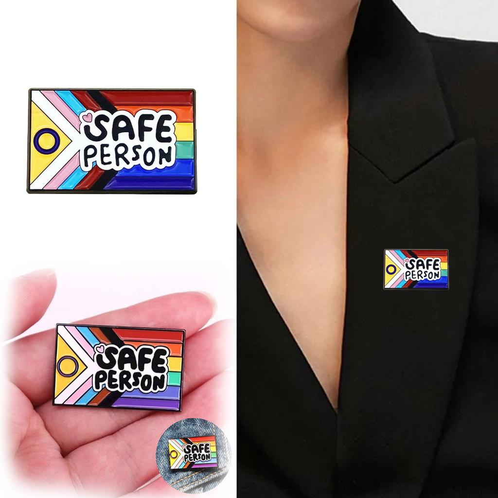 Badges, Colorful Flags, Painted Alloy Brooches, Clothes, Bags, Hats, Metal Accessories