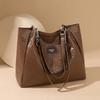 Large-capacity Fashionable Texture Handbag, Niche Commuter Single-shoulder Bag, Tote Bag