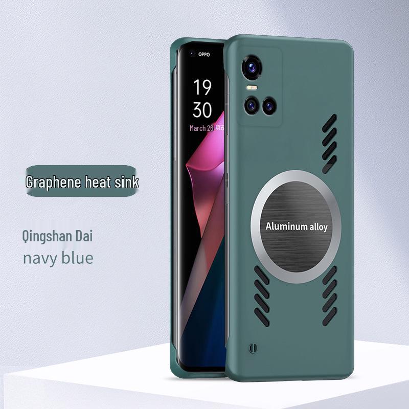 

Universal Borderless Magnetic Phone Case for VIVO S16E, S15Pro, X90Pro, X80 – Drop-proof Design S16E зелёный