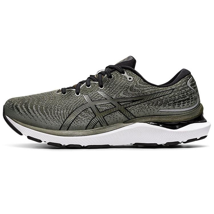 ASICS Gel-Cumulus 24 Olive Canvas Men s 1011B366-300 EU 39
