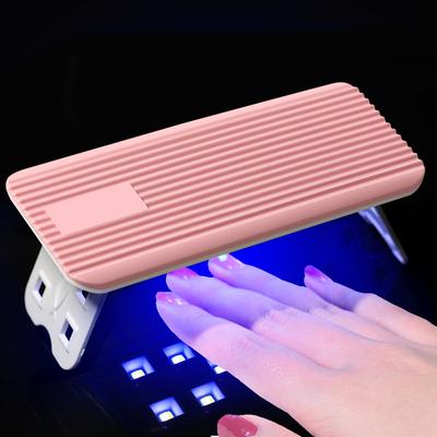 Mini přenosná lampa na nehty s 9 LED diodami UV/LED sušička na nehty Bílá Růžová Barva Pro domácí použití Cestování Nástroje pro manikúru nehtů