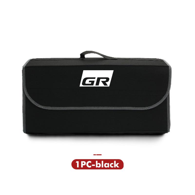 Car Trunk Storage Box Organizer Foldable Stowing Tidying Container Bag For S1 Yaris Corolla Rav4 CHR Auris Cruiser Prius JH0