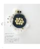 Crochet Embroidery Thread Flower Pouch (Applemints)