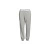 Calvin Klein Solid Logo Print Straight Leg Sports Pants Women bottoms Gray QS6872E-P7A