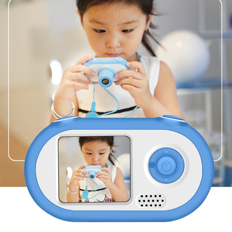 1.5 Inch 1080P Mini LSR Cam Digital Camera for Kids Baby Cute Cartoon Multifunction Toy Camera 