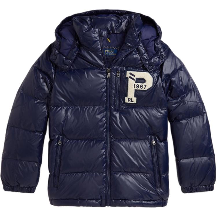 Polo Ralph Lauren Down Jacket With Detachable Hood And Zipper Kids Jackets CWPOOTWY6020387-410
