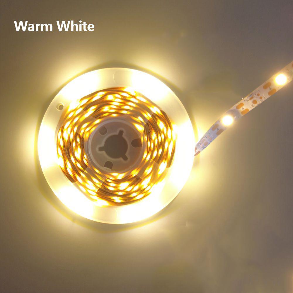 

Светодиодная лента USB 5M/10M/15M 5 В 30 светодиодов/м 2835 с регулируемой яркостью, гибкая лампа для подсветки телевизора, комнаты, кухни, освещения, декора 3m