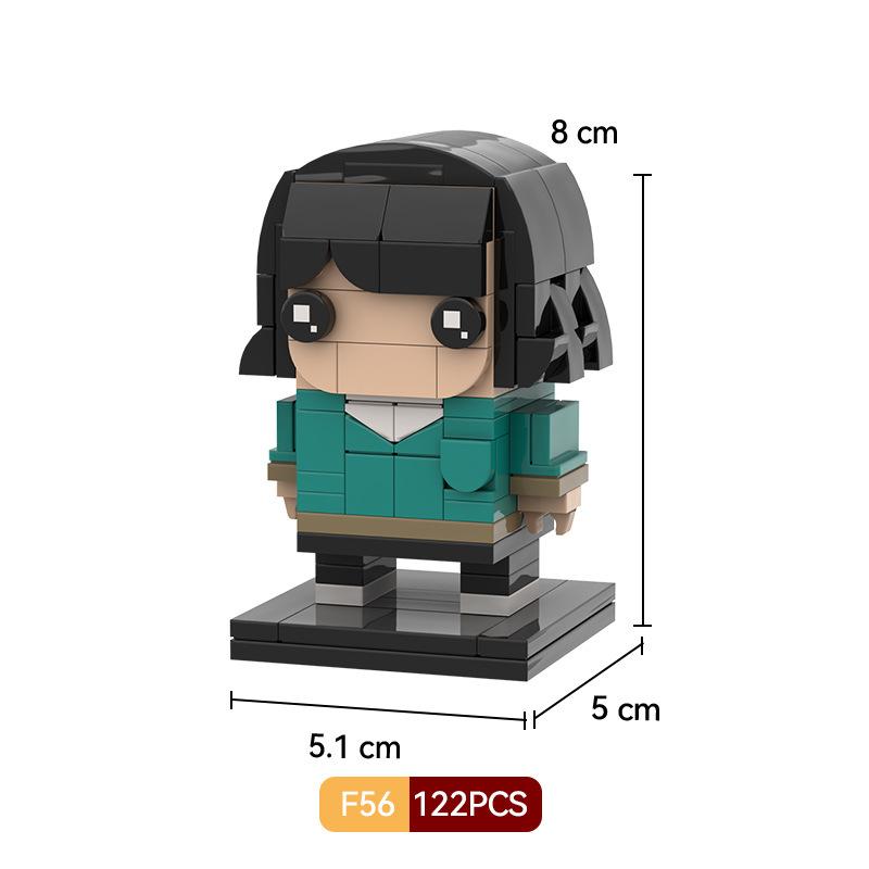 TV-Film MOC Baustein-Set Mike Dustin Eleven Bausteine Figuren Kinderspielzeug Sammlung Dinge Geburtstagsgeschenk