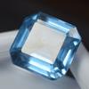 Natural Blue Sapphire Loose Gemstone 9.40 Ct Square Shape Light September Birthday Birthstone