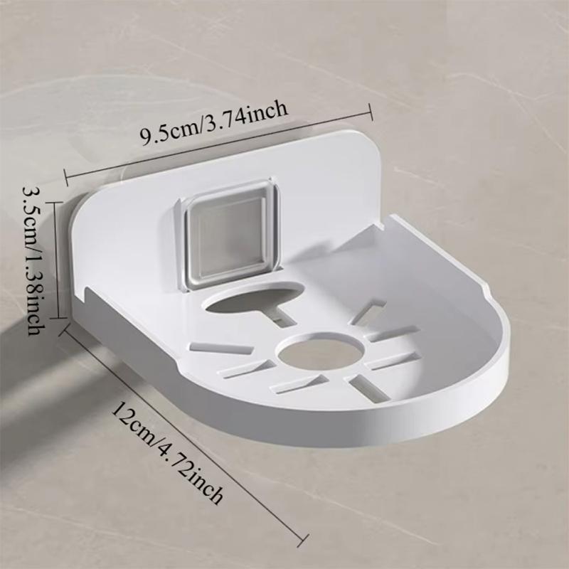 Wall Mounted Floating Stand For Security Camera Mini Speaker Self Adhesive Punch-Free Security Surveillances Camera Holder