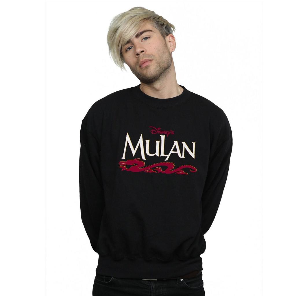 Disney Mens Mulan Script Sweatshirt