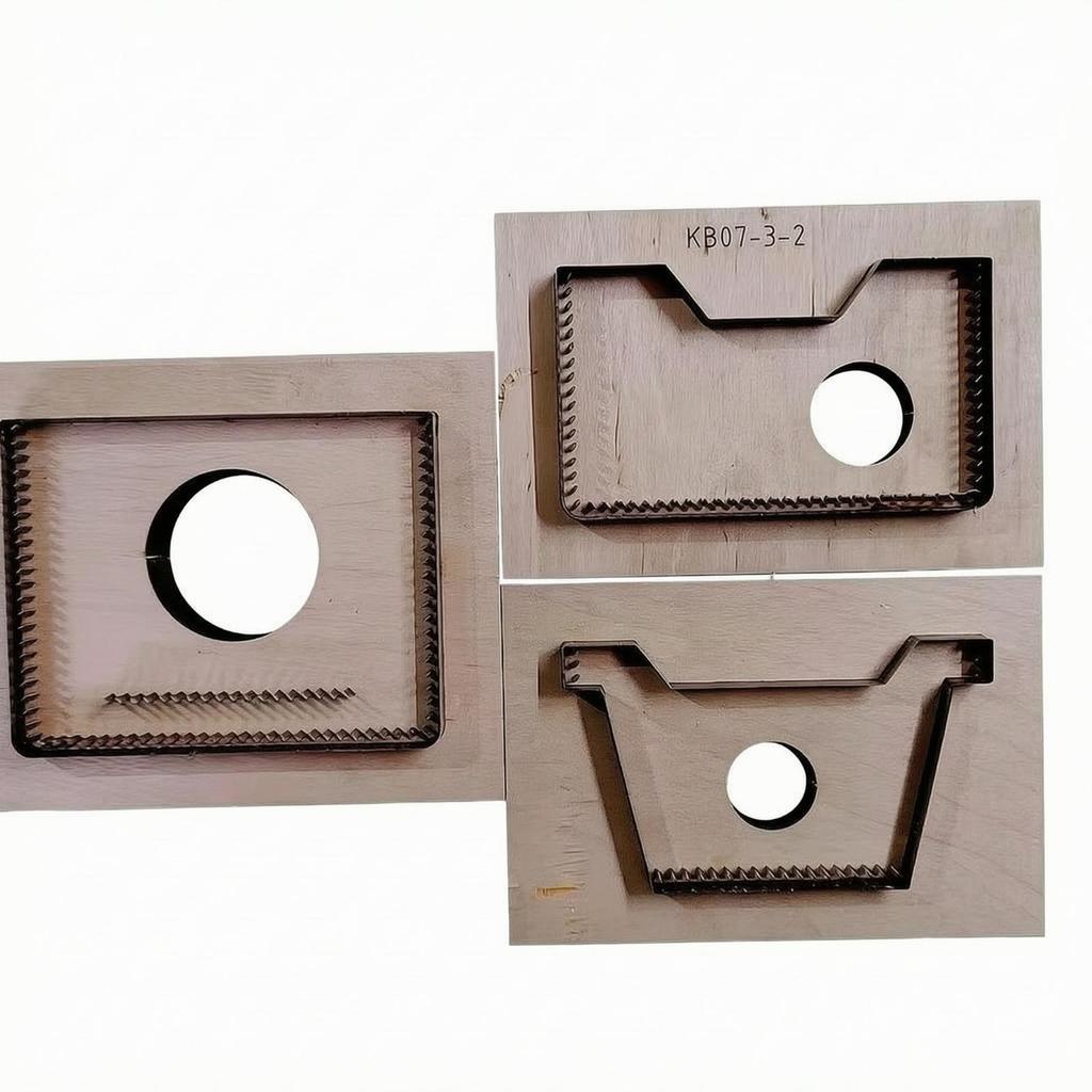 Card Holder Die with Wooden Board Craft Tool Repeatable for Workshops