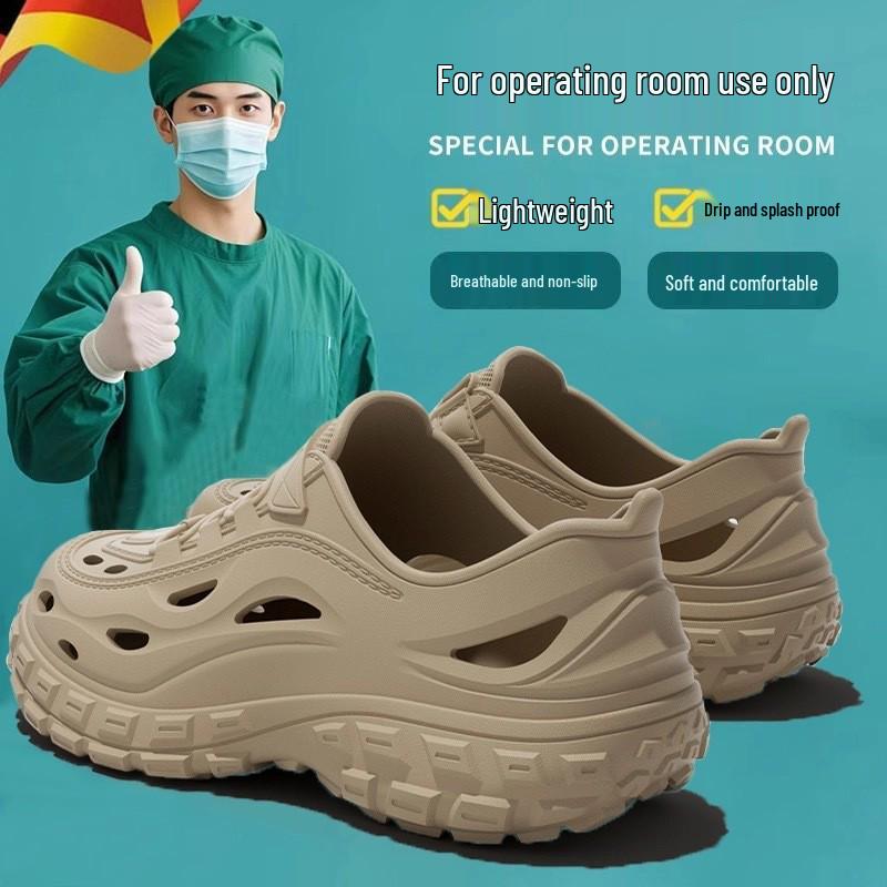 

Мужские летние пляжные сандалии с нескользящей подошвой : Прочная повседневная обувь на толстой подошве для отдыха на открытом воздухе. 40-41