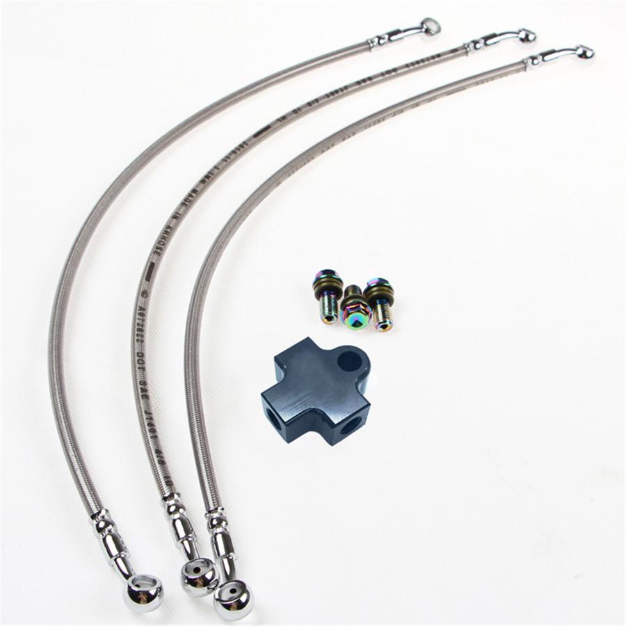 Brake Hose Tee Connector For Motorcycle ATV