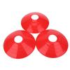 10 Pcs Practical Mini Field Cone Discs Marker Soccer Football Sports Speed Training Tools(Red)