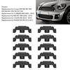 Headlamp Retainer Kit Headlight Trim Ring Clip Plastic Front Headlight Bezel Clip Headlight Trim
