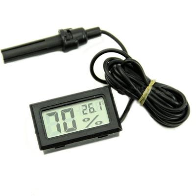 Mini termometro digitale igrometro sonda di temperatura misuratore di umidità display LCD