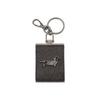 Black Dachshund Motif Keyring Dbho6e121bk