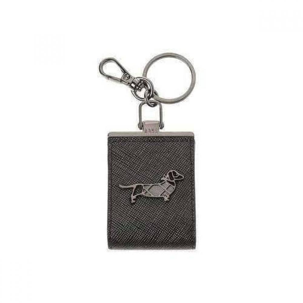 Daks Black Dachshund Motif Keyring Dbho6e121bk Single option