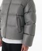 Musinsa Standard Glossy Ripstop Down Puffer Short Padded Jacket [Titan Grey]