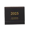 Creative 2024-2025 Calendar 2025 Standing Flip Calendar Simple Time Manegement Organizers  Gifts