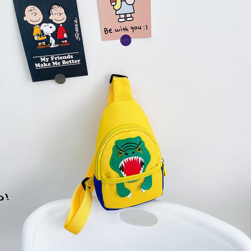 

Adorable Korean Style Children s Mini Dinosaur Shoulder Bag For Boys And Girls жёлтый