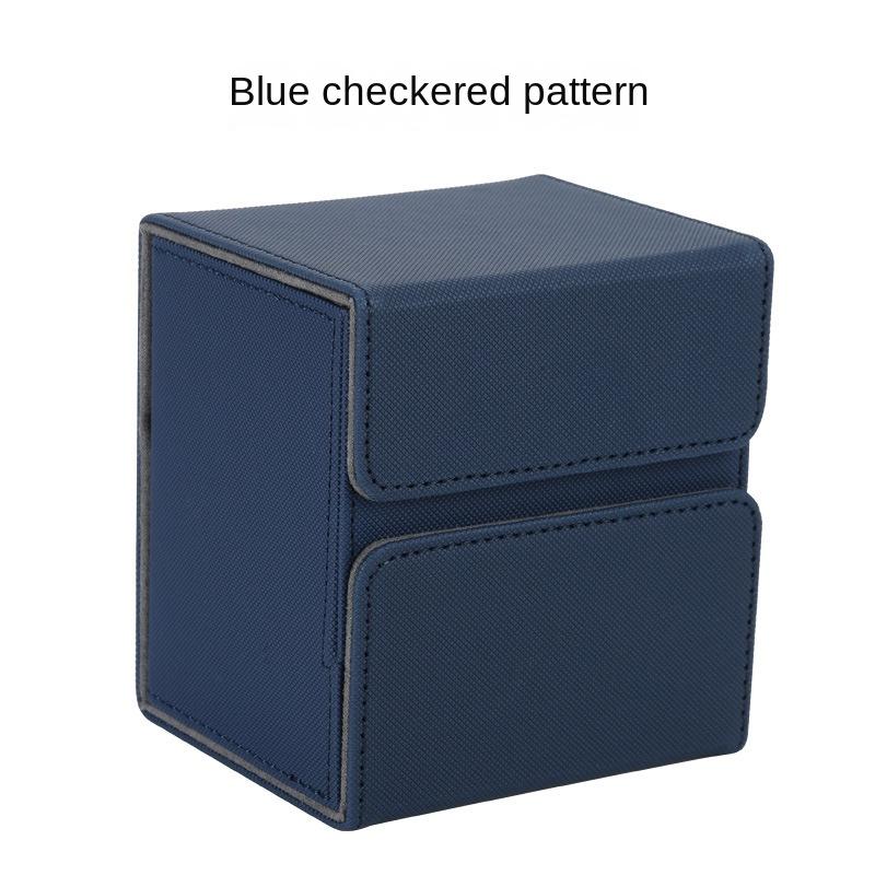 100+ Trading Card Deck Case Leather Magnetic Closure Card Storage Box Magic Card Protectors Fit for YuGiOh MTG Sport Cards