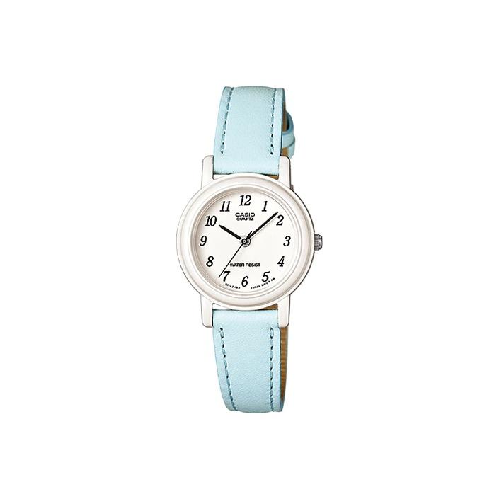 Женские синие часы CASIO YOUTH LQ-139L-2BDF LQ-139L-2BDF Light Blue Strap