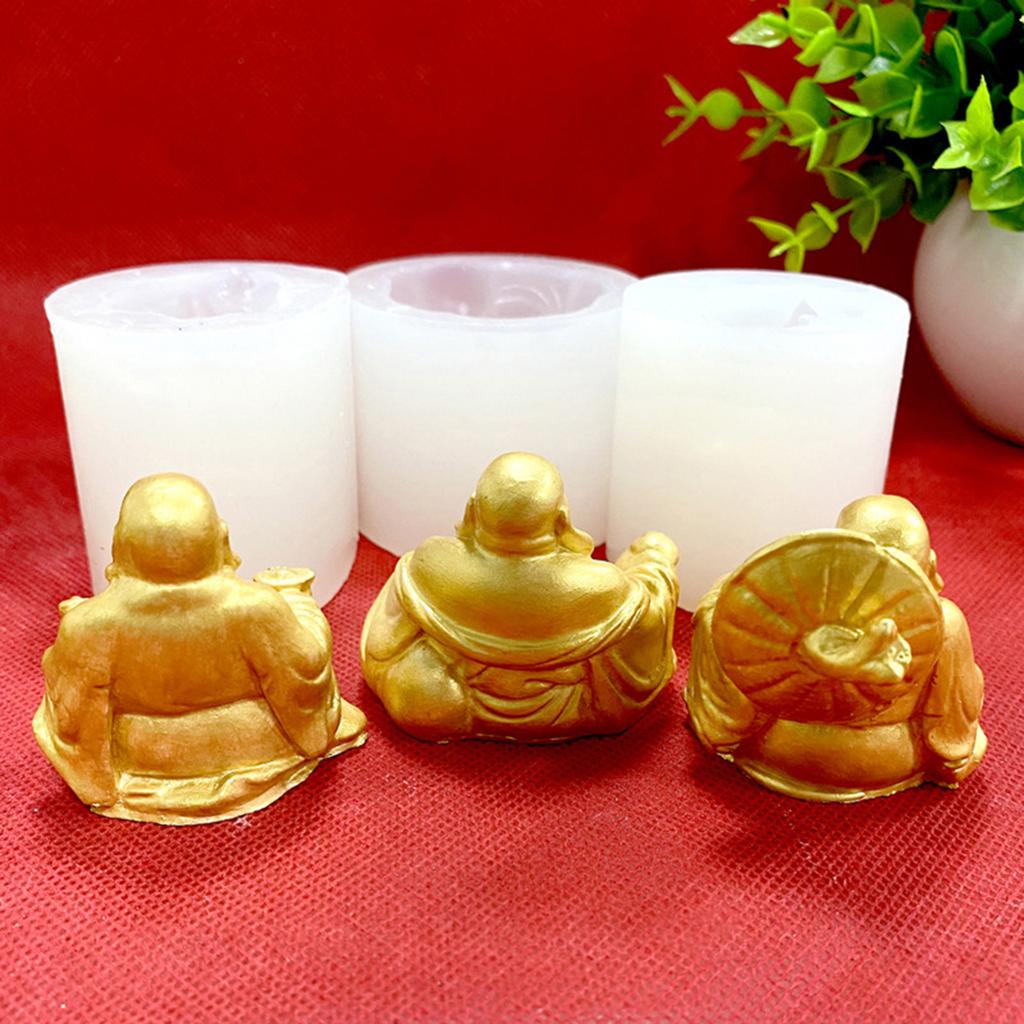 Religion Figurine Silicones Candle Molds for Candle Soap Plaster Decorations Home Decorations