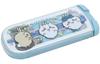 OSK Bento Chiikawa Made in x x cm Chopsticks, Cutlery, Pull-Lid Trio, Japan, Antibacterial, CT-20, Blue, 8.4 19.7 1.9 (H)