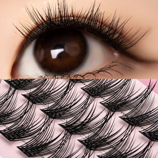Mogugu - Dense Multipack False Eyelashes Cluster (Various Designs) Black - 1.1cm