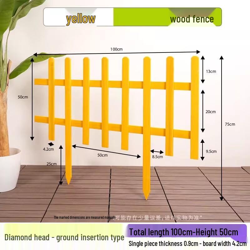

Pastoral Solid Wood Garden Fence Panels