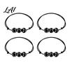 Youth Athlete Jewelry 4 Pcs Sports Balls Braided Rope Bracelets Adjustable String Bracelet Simple Daily Wear Bracelet Handmade Woven Cord Team Gifts