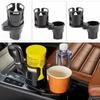 Adjustable Car Cup Holder Expander 360 Rotating Drink Holder Adapter Dual Cup Holder  Auto Car