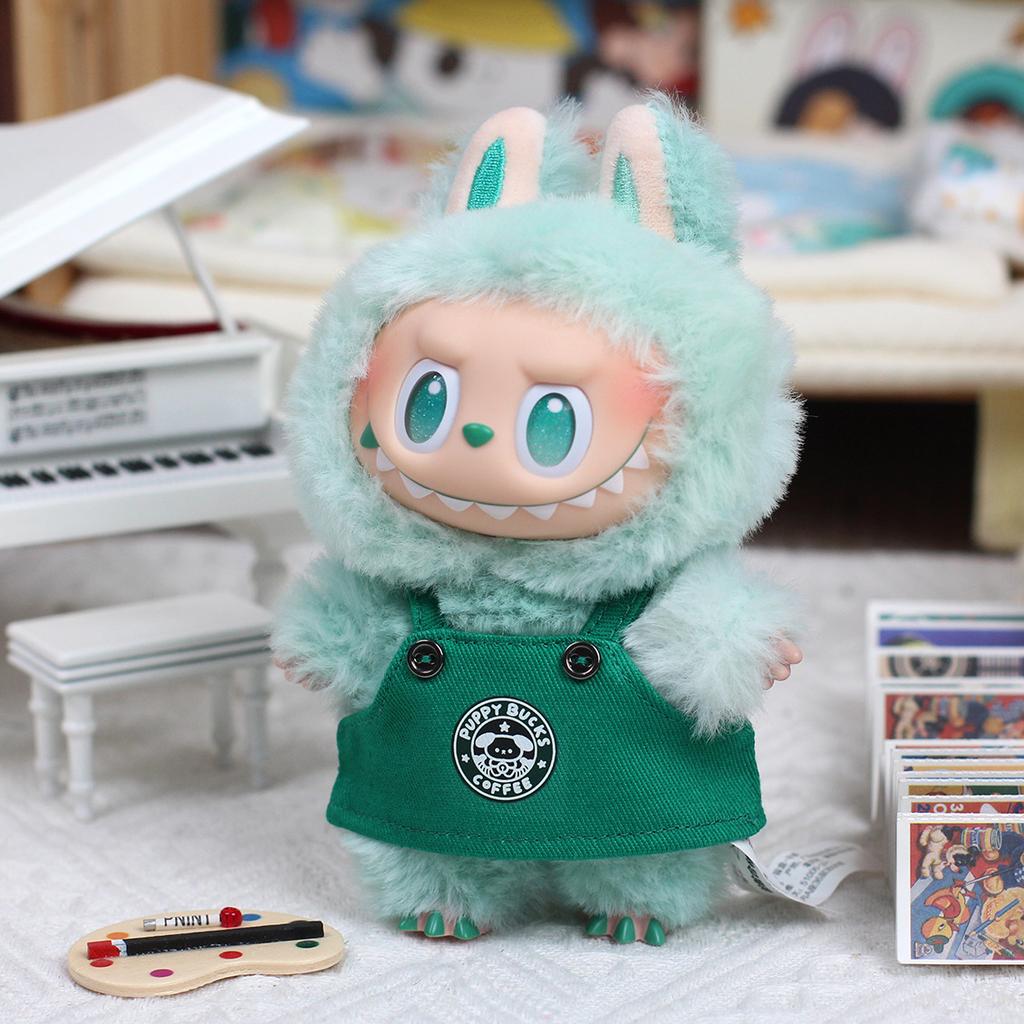 Labubu Doll Clothes Universal New Fashion Overalls Skirt Doll Clothes