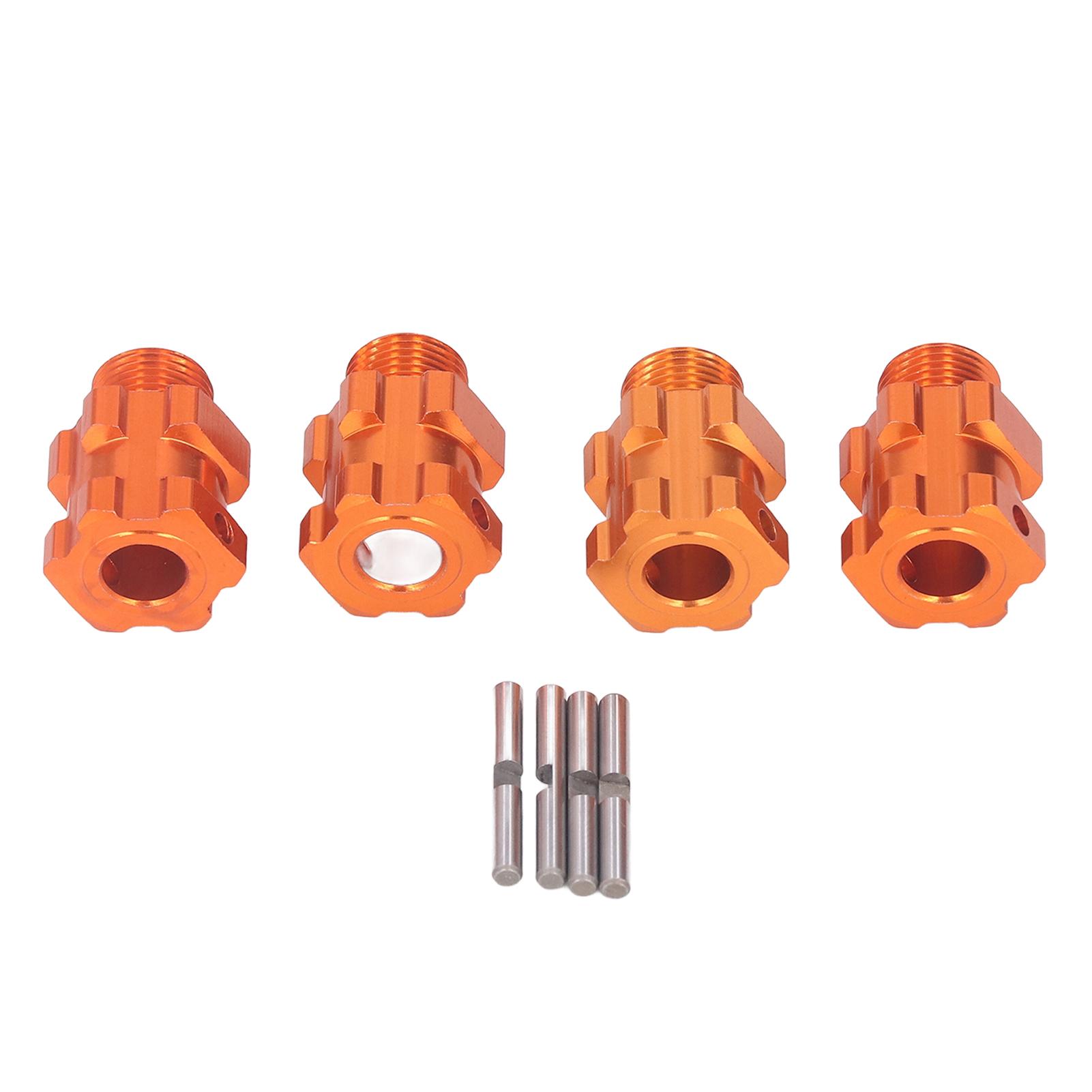 

4PCS RC Wheel Hex Hub Adapter 17mm Aluminium Alloy Wheel Hex Hub for ZD Racing 07 1/7 RC Car