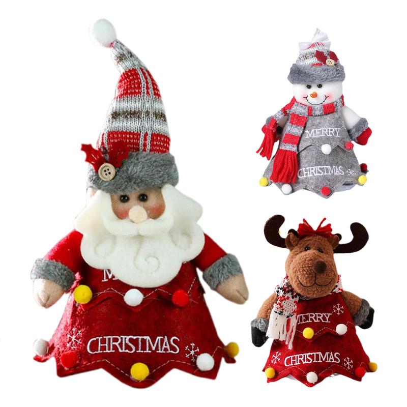 Christmas Candy Bags Cartoon Christmas Ornaments Bag Christmas Decorations Versatile Kids Goodie Bags Party Candy Bags for Candy