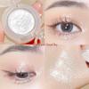 XIXI Single Color Eyeshadow: Waterproof, Shiny, Super Sparkly Highlighter for Brightening Under-Eye.