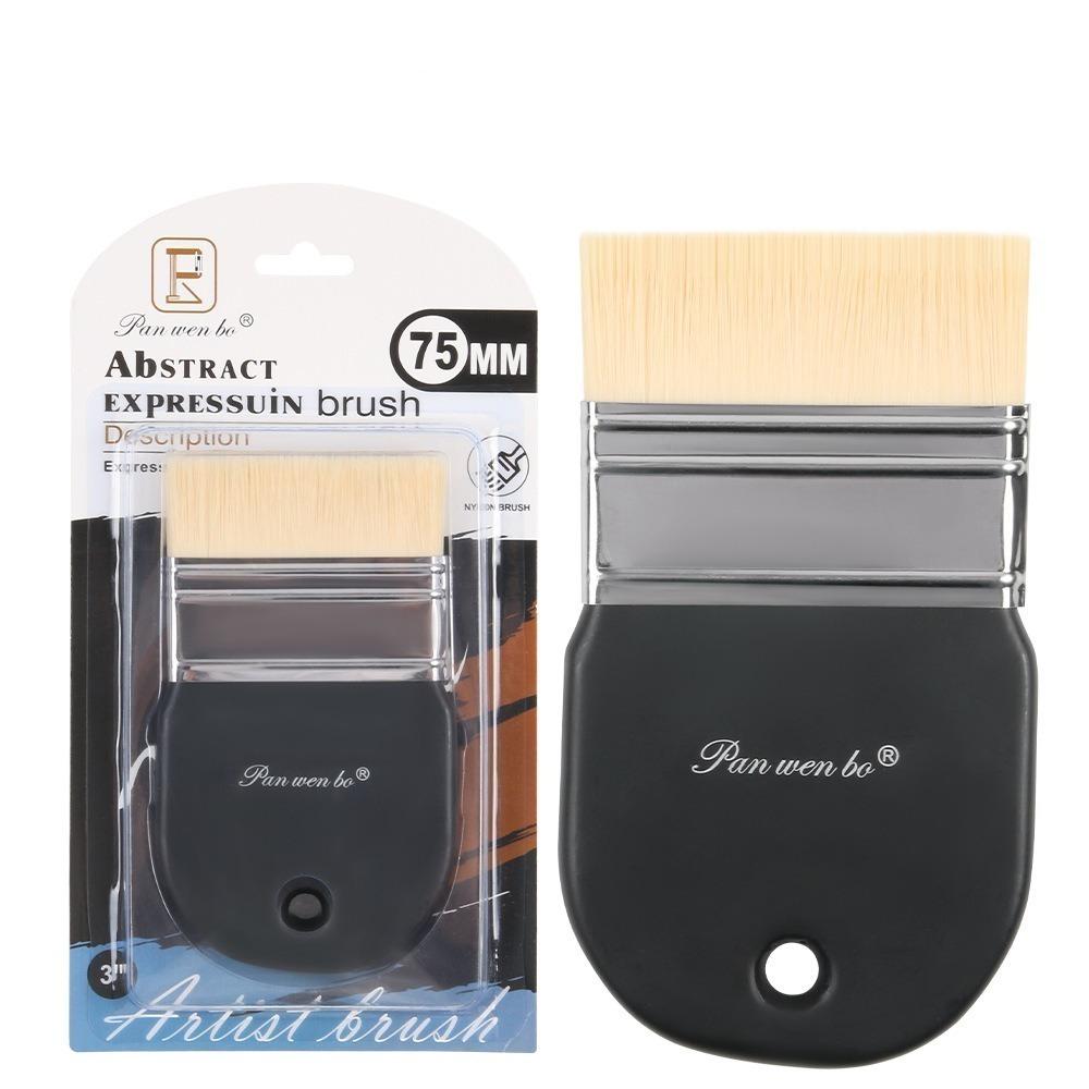 Wooden Handle Painting Brushes Nylon Hair Scrubbing Brush Gifts Paint Brushes  Art Supplies