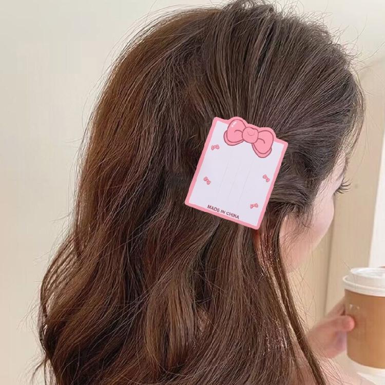 100Pcs Multipurpose Hairpin Display Cards Hairpins Holder Paper Cards for Hair Accessories Small Ornaments Organization