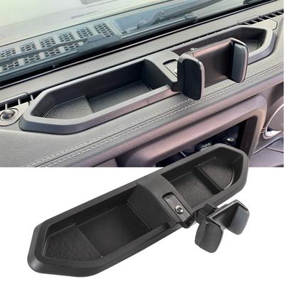Car Mobile Phone Holder Stand for Jeep Wrangler JL 2018-2022 GPS Bracket Dash Mount Storage Organizer Box Interior Accessories
