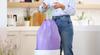 Lavender Garbage Bags Magnum Flex & Strong - Jan Niezbędny 60L / 8 Pcs