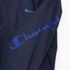Champion Basic Sport Long Rubber Print Embroidered Jacket Men's Jacket, C3-BSC10, Navy, Sleeve, Water-Repellent, Windproof, Logo, Logo, Zip-Up