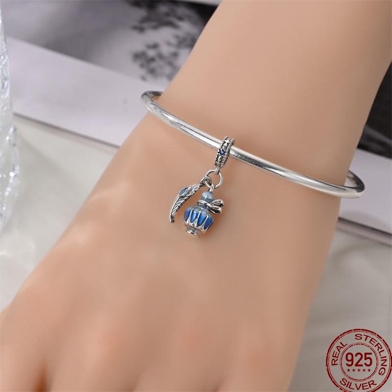 Unicorn Magic Mirror Series Copper Rainbow Cloud Fantasy Colored Charm Beads Suitable Fit Pan Original Bracelet