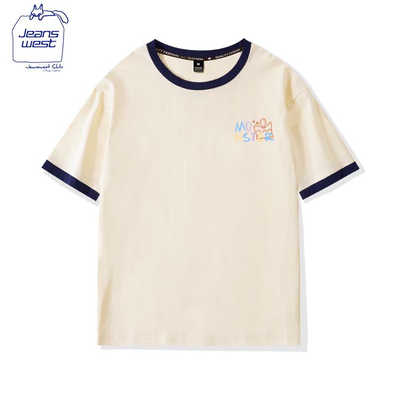 Jeanswest Club Women s Color-Block Cotton T-Shirt 3XL