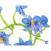 Blue Orchid Flower in a Pot Construction Blocks to be Stacked 581 pcs.